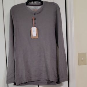 Weatherproof Gray Long Sleeve Tee